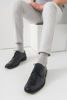 Erkek Deri Klasik Ayakkabı LACIVERT RUGAN GLR2213397-N