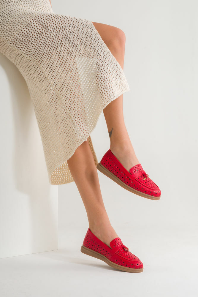 kadin-deri-loafer-KIRMIZI-NHR2223701-0031095_0