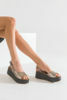 Kadın Kalın Taban Sandalet PLATIN ALP2222053