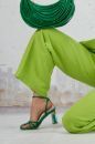 Kadın Topuk Detay Kapalı Çapraz Bant Ayakkabı CIMEN USL222102