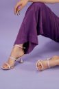 Kadın İnce Bantlı Topuklu Ayakkabı LILA RUGAN ERC222911