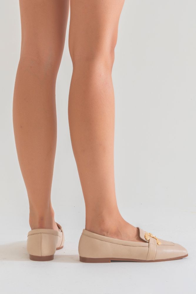 kadin-deri-tokali-loafer-BEJ-NHR223641-0042992_0