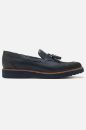 Erkek Deri Loafer Ayakkabı LACIVERT GLR2238161