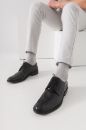 Erkek Deri Neolit Klasik Ayakkabı SIYAH ACMA GLR2223397