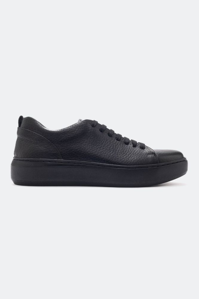 Kadın Deri Sneaker SIYAH OK22386144 resmi
