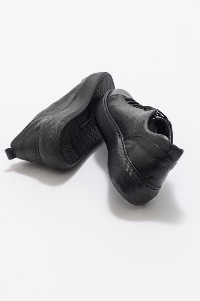 Kadın Deri Sneaker SIYAH OK22386144 resmi