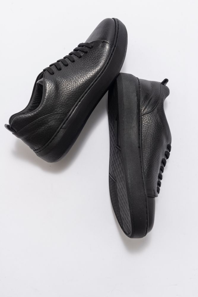 Kadın Deri Sneaker SIYAH OK22386144 resmi