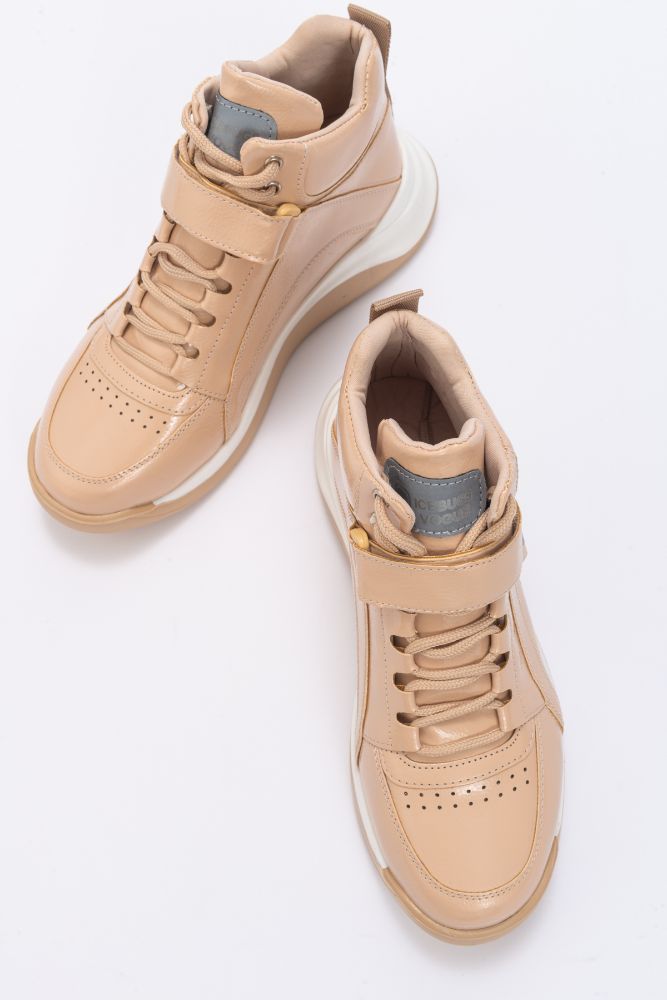 Kadın Sneakrs Bot BEJ RUGAN HSN2235426 resmi