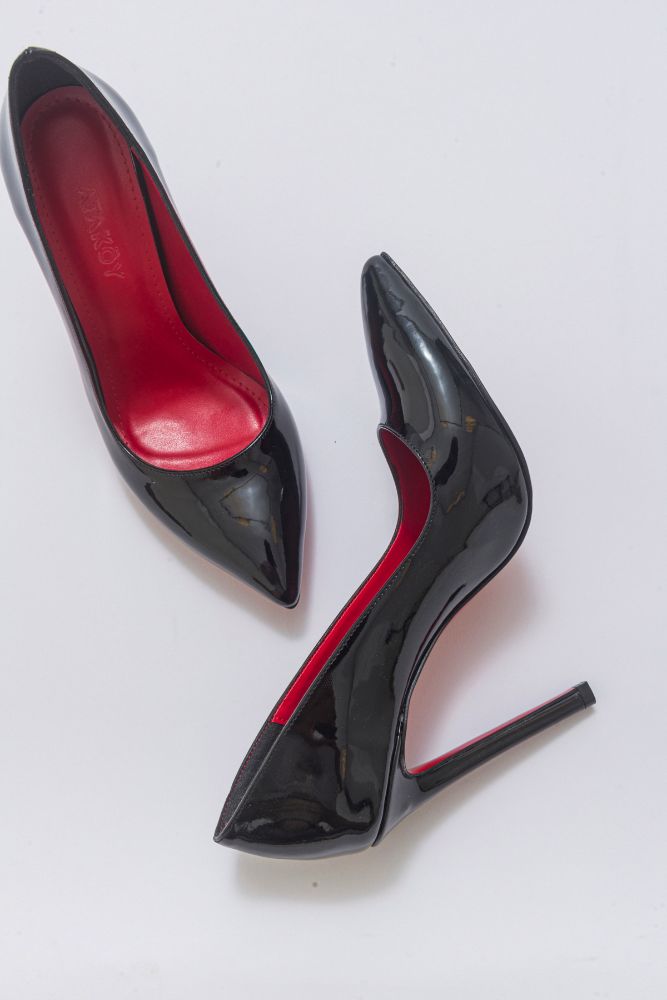kadin-yuksek-ince-topuk-stiletto-SIYAH RUGAN-AHM2320697-0051435_0