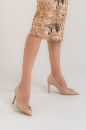 Kadın Yüksek Topuk Tokalı Stiletto TEN RUGAN AHM2320862