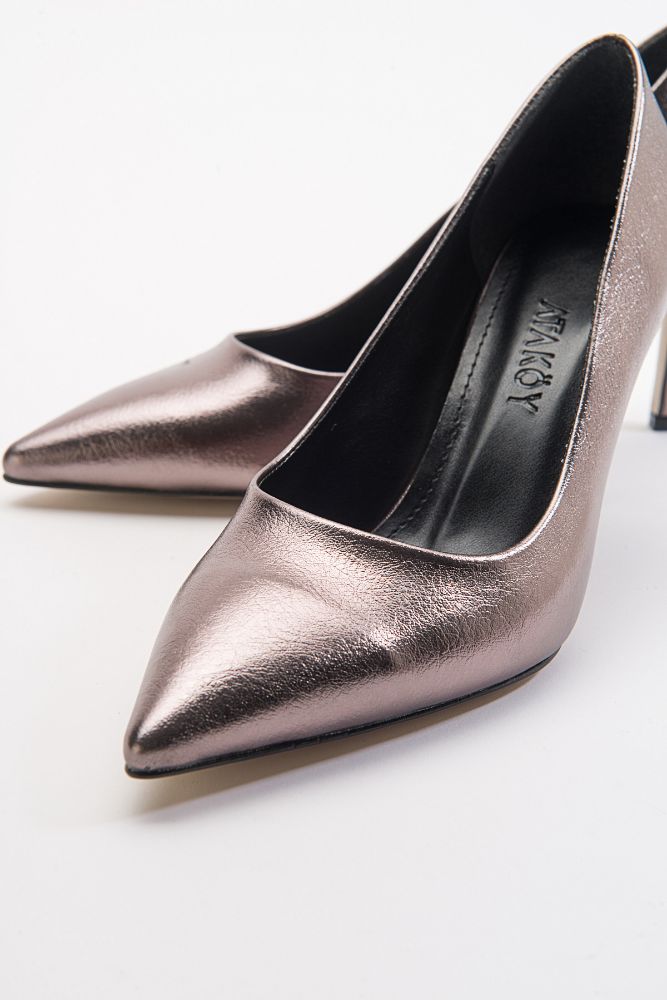 Kadın Topuklu Stiletto PLATIN ERC232177 resmi
