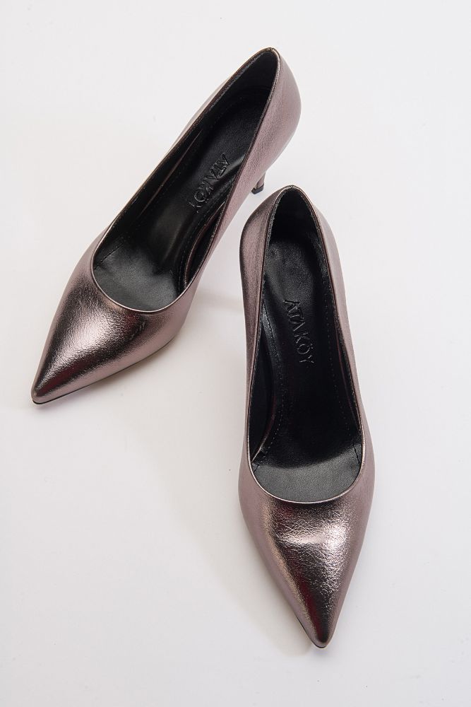 Kadın Topuklu Stiletto PLATIN ERC232177 resmi