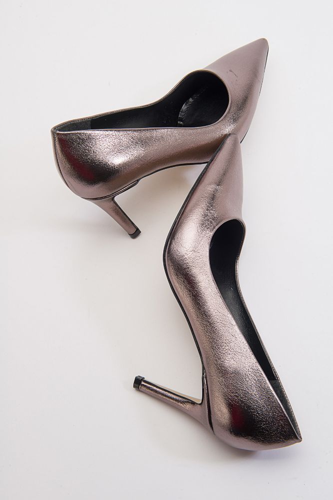 Kadın Topuklu Stiletto PLATIN ERC232177 resmi
