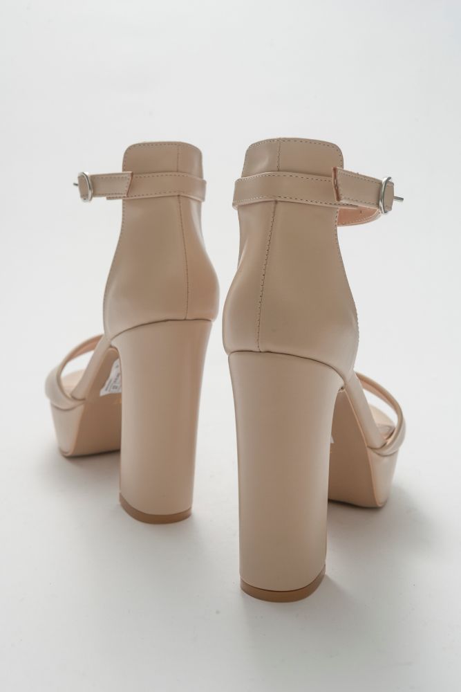 Kadın Kalın Topuk Platform Ayakkabı TEN AHM232508 resmi