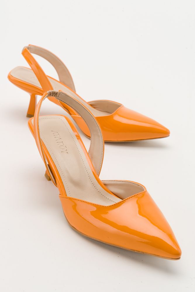 Kadın Sivri Burun Arkası Açık Stiletto ORANJE RUGAN ERC2324080 resmi
