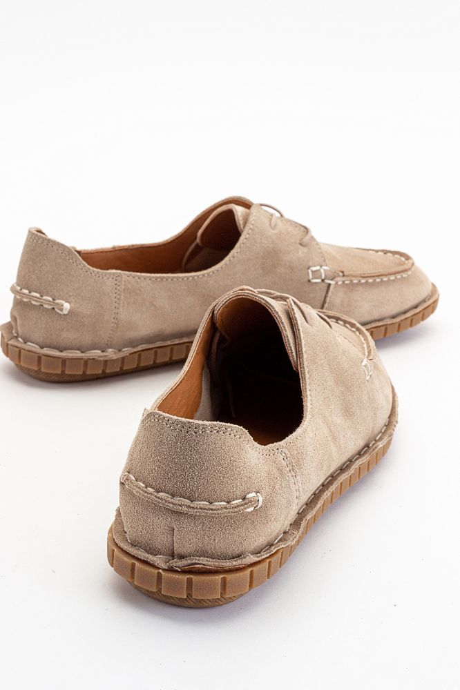 Kadın Deri Oxford TAS SUET HKN2327688 resmi