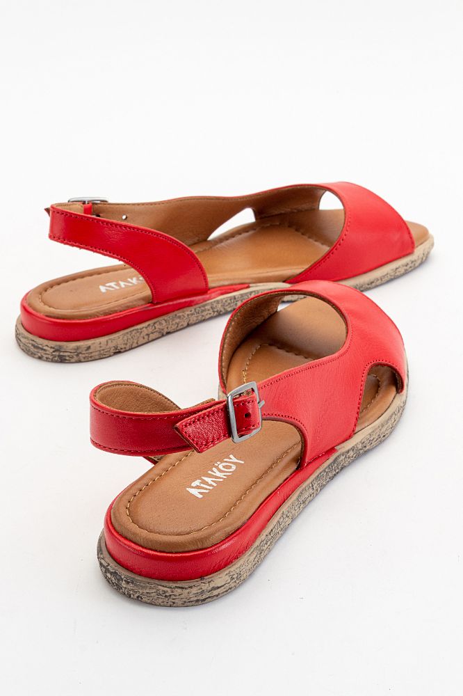 kadin-deri-sandalet-KIRMIZI-CVT232723-0059154_0