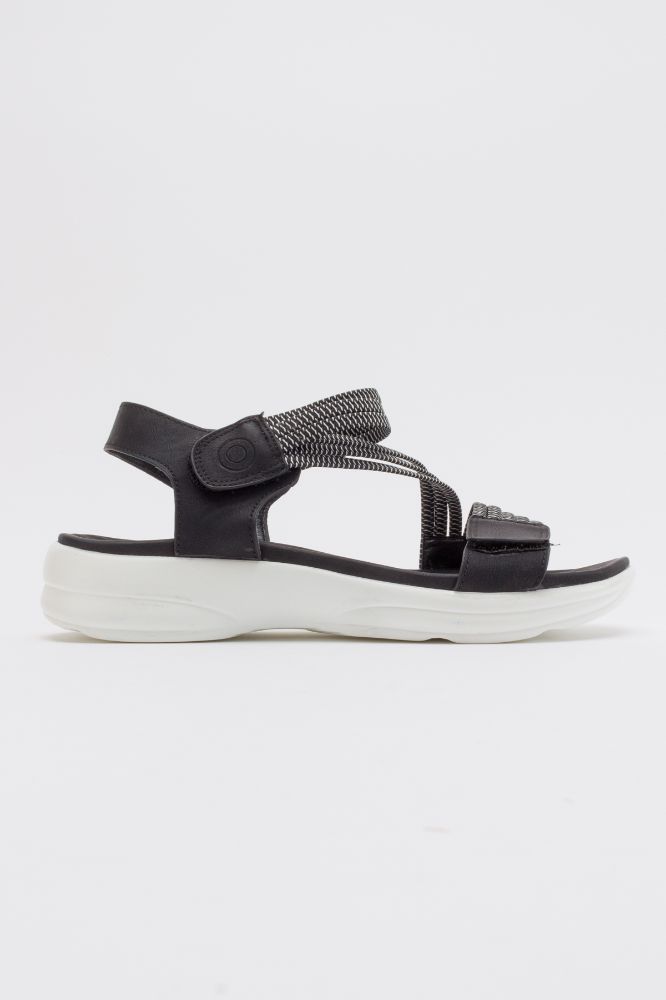 kadin-lastikli-cirtcirt-bantli-sandalet-SIYAH-GUJ232176-0060130_0