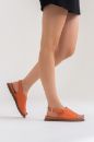 Kadın Deri Sandalet ORANJE CVT2325200