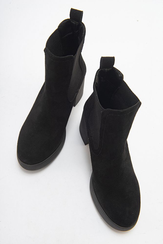 kadin-kalin-taban-lastikli-bot-SIYAH SUET-UNL241151-0065785_0