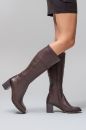 Kadın Deri Topuklu Çizme KAHVE BRC2418065
