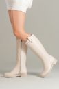 Kadın Kısa Topuklu Çizme BEJ ERC2410750