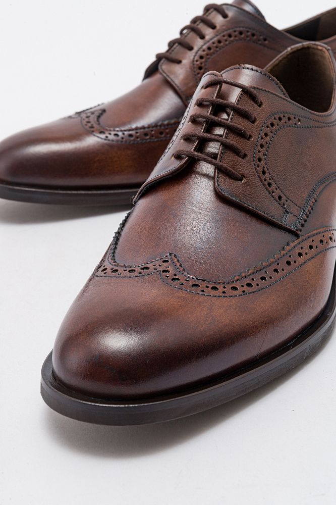Erkek Deri Klasik Ayakkabı TABA GLR2417219 resmi