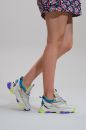 Kadın Taşlı Spor Ayakkabı YESIL GUJ242402