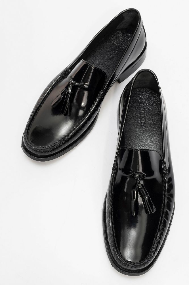 erkek-deri-puskullu-loafer-ayakkabi-SIYAH ACMA-CSK25127-0085577_0