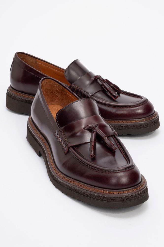 erkek-deri-puskullu-loafer-ayakkabi-BORDO ACMA-GLR2519426-0086344_0