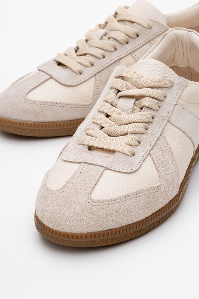 Kadın Deri Spor Ayakkabı BEJ BUZ SUET ALG2521912 resmi