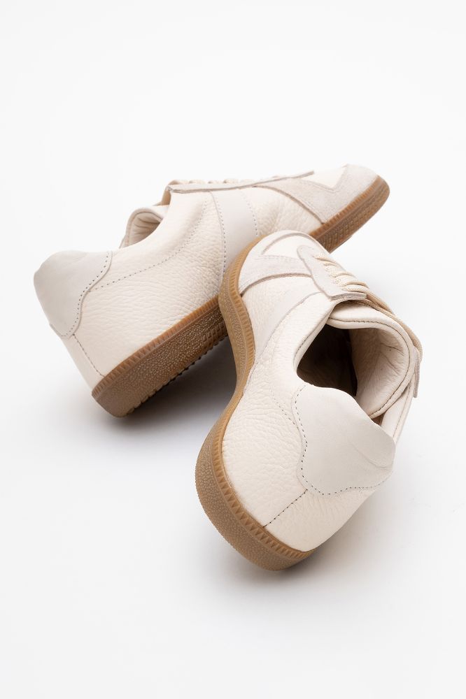 Kadın Deri Spor Ayakkabı BEJ BUZ SUET ALG2521912 resmi