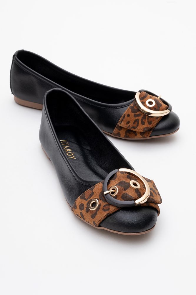kadin-deri-tokali-babet-SIYAH LEOPAR-AES2526301-0090071_0