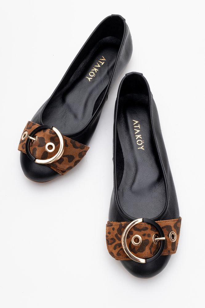 kadin-deri-tokali-babet-SIYAH LEOPAR-AES2526301-0090074_0