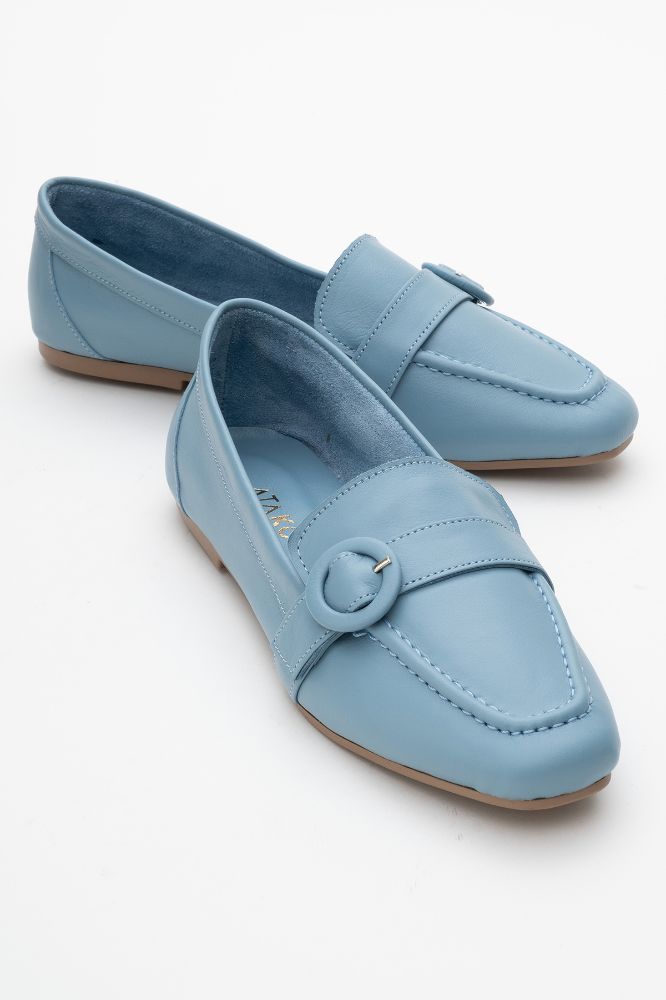 kadin-deri-tokali-babet-KOT MAVI-AES2529201-0090107_0