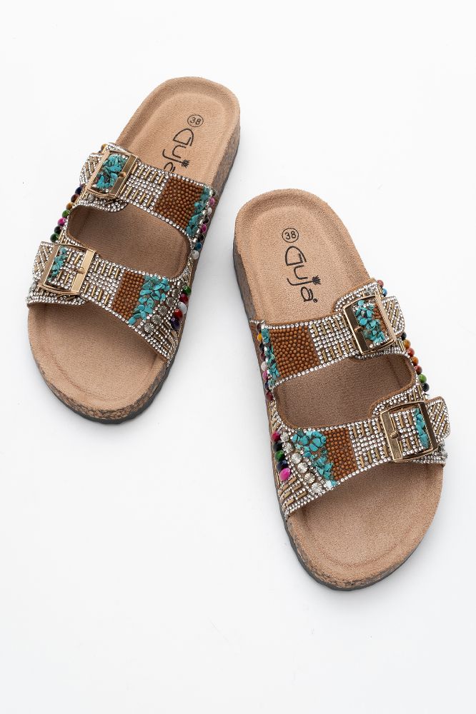 kadin-tasli-terlik-CAMEL-GUJ2521022-0091489_0