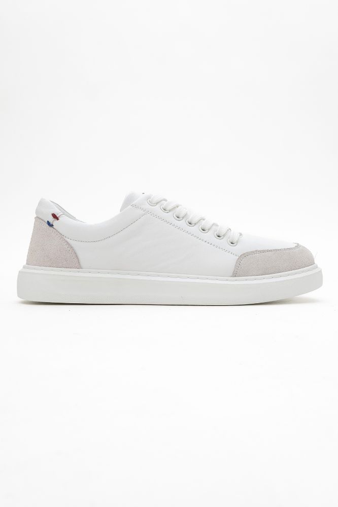 Kadın Deri Sneaker BEYAZ NHR252508 resmi