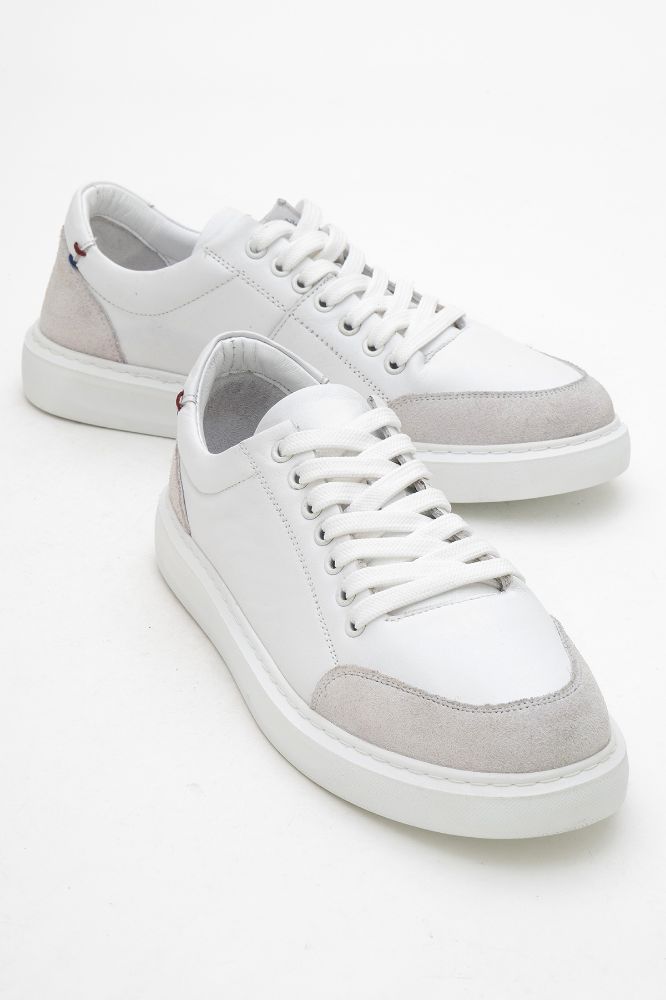 Kadın Deri Sneaker BEYAZ NHR252508 resmi