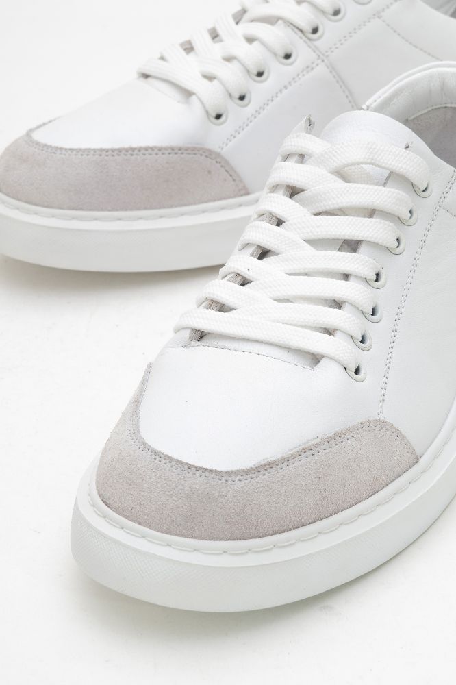 Kadın Deri Sneaker BEYAZ NHR252508 resmi