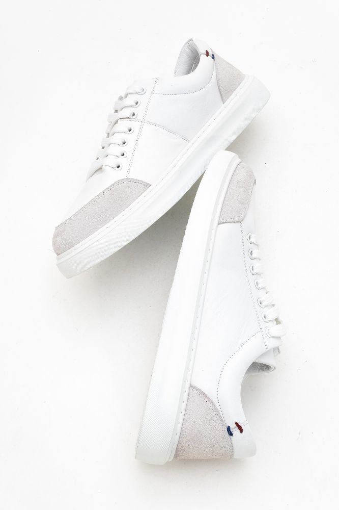 Kadın Deri Sneaker BEYAZ NHR252508 resmi