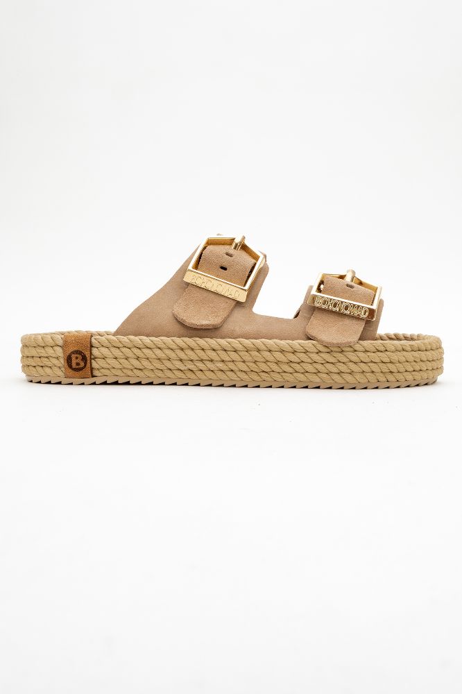 Kadın Sydney Tokalı Terlik CAMEL NR2520017 resmi