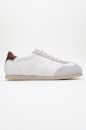 Erkek Deri Sneaker Ayakkabı BEYAZ BUZ SUET GLR2529551
