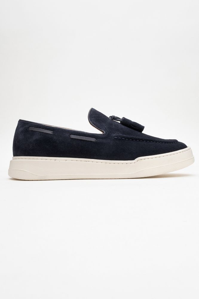Erkek Deri Loafer Ayakkabı LACI SUET GLR2529583 resmi