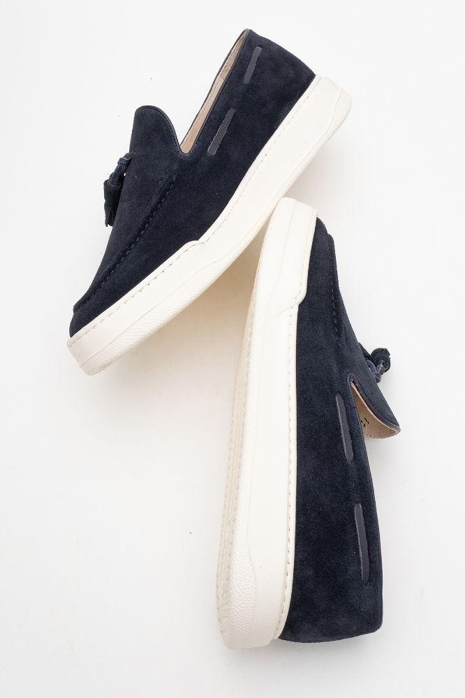 Erkek Deri Loafer Ayakkabı LACI SUET GLR2529583 resmi