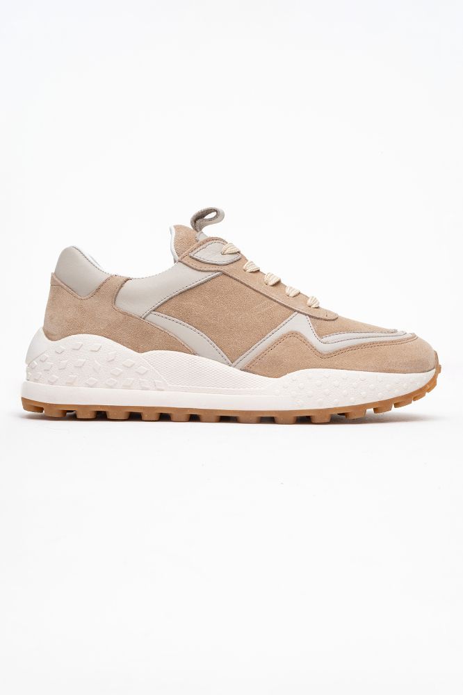 Kadın Deri Sneakers KUM SUET PNC1006 resmi