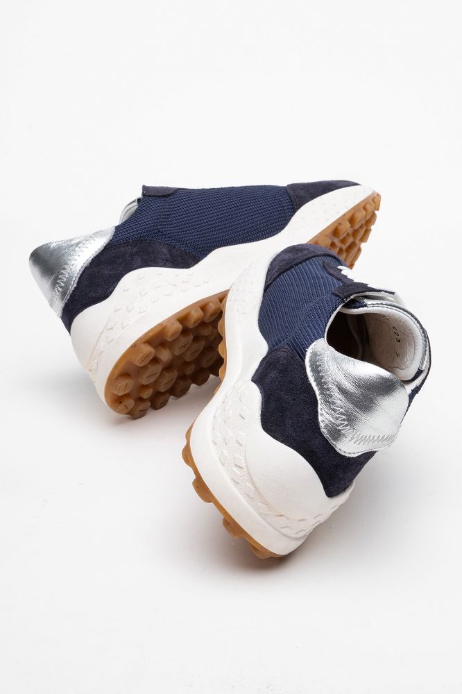 Kadın Deri Sneaker Ayakkabı LACI SUET GUMUS PNC1400 resmi