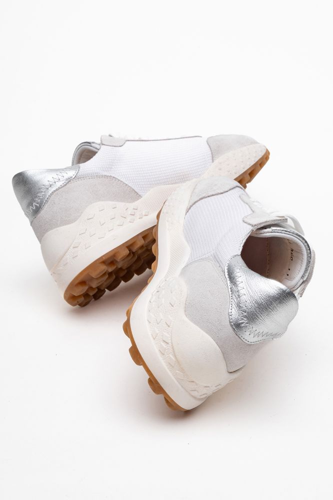 Kadın Deri Sneaker Ayakkabı BUZ SUET GUMUS PNC1400 resmi