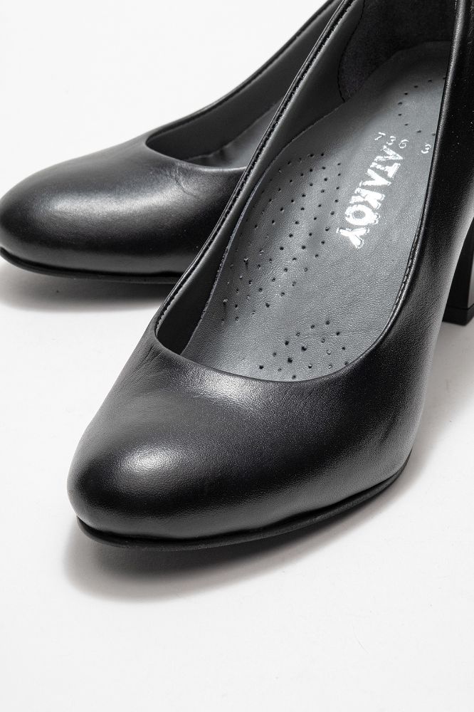 Kadın Deri Ayakkabı SIYAH PYZ736 resmi