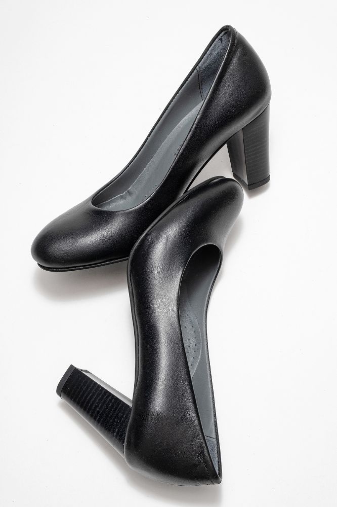 Kadın Deri Ayakkabı SIYAH PYZ736 resmi