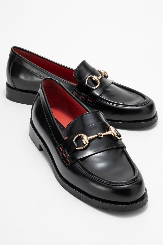 kadin-deri-tokali-loafer-ayakkabi-SIYAH ACMA-PNC4716K-0100581_0